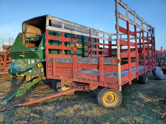 Wooden Rack Wagon