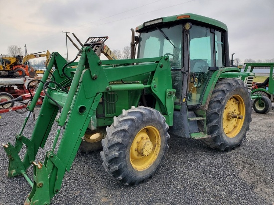 John Deere 6400 Cab Loader Tractor