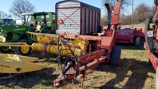 New Holland 900 Forage Harvester 'Monitor in the Office'