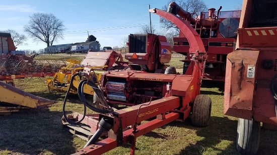New Holland 900 Forage Harvester 'Controls in the Office'