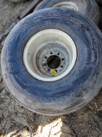 American Farmer  Tire On Wheel