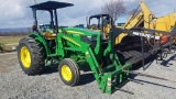 2016 John Deere 5055E Loader Tractor