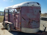 Livestock trailer   'Title in the Office'