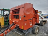 Agco 5545 Round Baler 'GTA Monitor in the Office,'