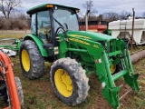 2012 John Deere 5093E Cab Loader Tractor