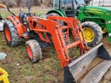 2017 Kioti DS4110 Compact Loader Tractor