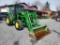 2015 John Deere 5075E Cab Loader Tractor