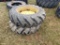 Tires on Wheels   'Pair of 2'