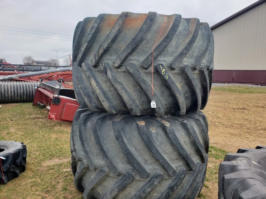Tires on Wheels   'Pair of 2'