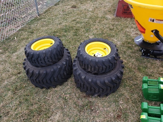 Tires on Wheels   'Set of 4'