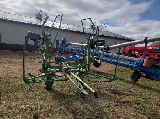 Krone KW5.52/4x7 Tedder 'Manual in the Office'