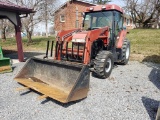 Case IH CX60 Cab Loader Tractor