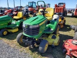 2016 John Deere X734 Riding Tractor