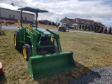 2012 John Deere 3038E Compact Loader Tractor