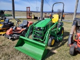 2016 John Deere 1025R Compact Loader Tractor