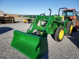 2021 John Deere 5075E Loader Tractor