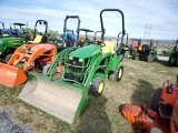 John Deere 1023E Compact Loader Tractor