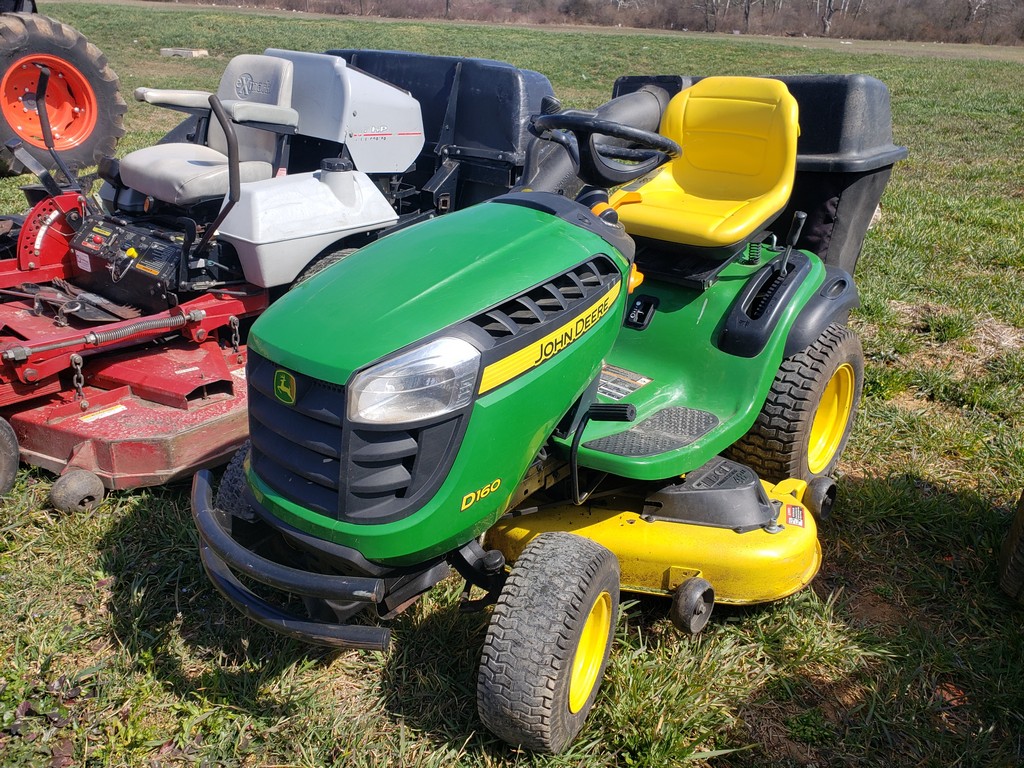 John deere online d160 lawn tractor