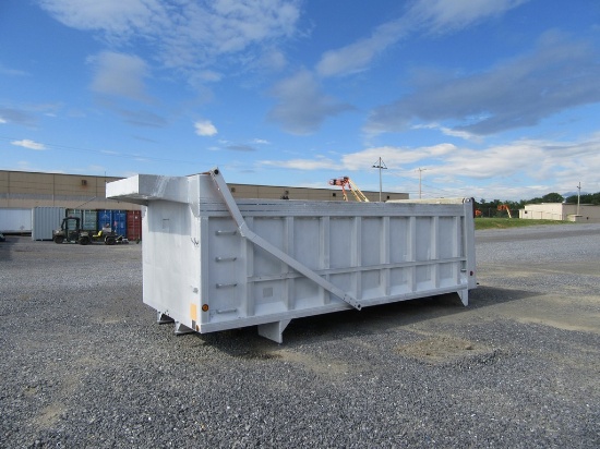 2001 18' Aluminum Dump, 96" Wide, 60" Sides