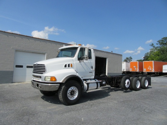 2009 Sterling LT9500 Triaxle Cab and Chassis