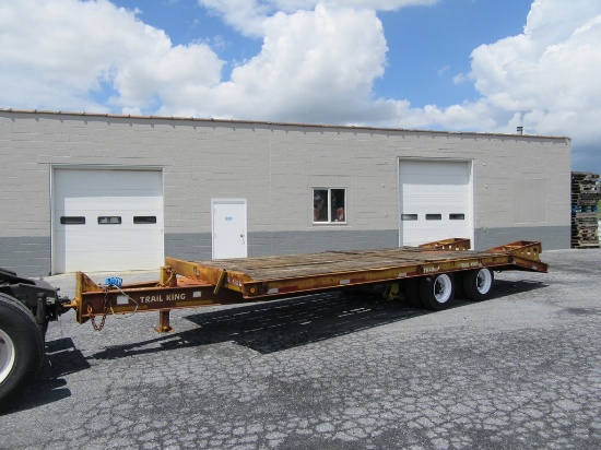 1997 Trail King TK40LP Pintle Trailer