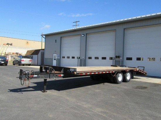 2016 Hudson HTD18D Pintle hitch trailer