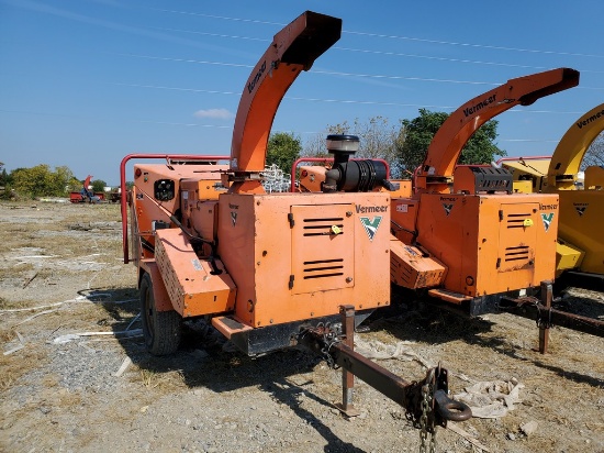 2012 Vermeer BC1000XL Chipper 'Runs & Operates - NO TITLE'