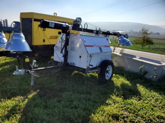 Magnum  LT4060MMH Light Tower 'Runs & Operates'