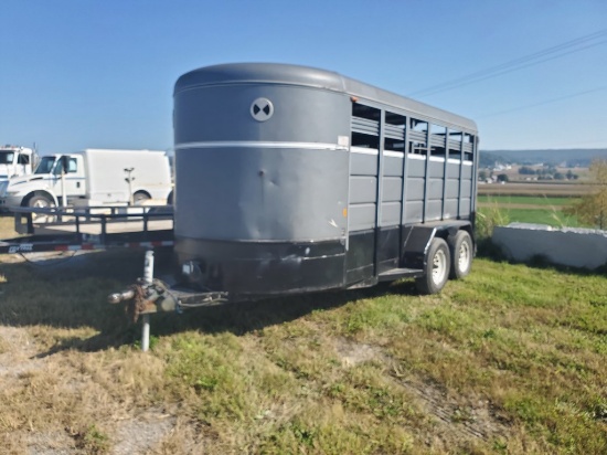 2001 Corn Pro SB16 Livestock Trailer 'Title in the Office'