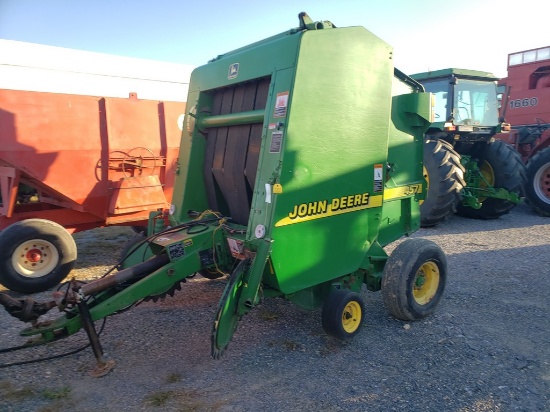John Deere 457 Round Baler 'Monitor in the Office'