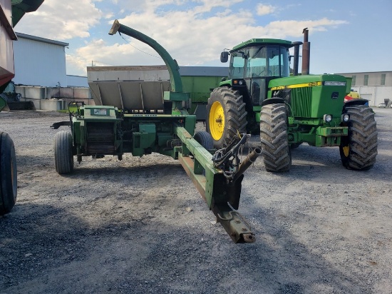 John Deere 3950 Forage Harvester 'Monitor in the Office'