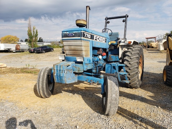 Ford 7710 Tractor 'Runs & Operates'