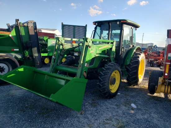 John Deere 5525 Cab Loader Tractor 'Ride & Drive'
