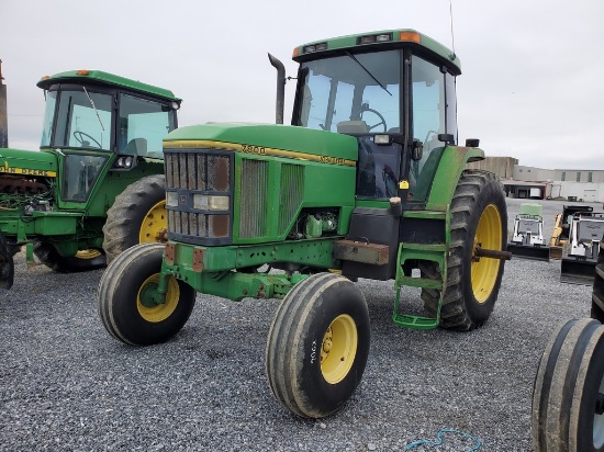 John Deere 7800 Cab Tractor 'Runs & Operates'