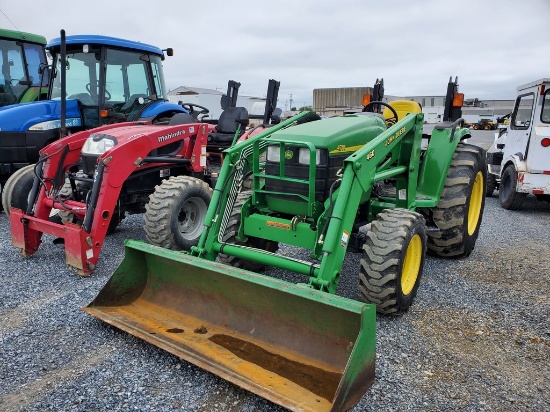 John Deere 4710 Compact Loader Tractor 'Runs & Operates'