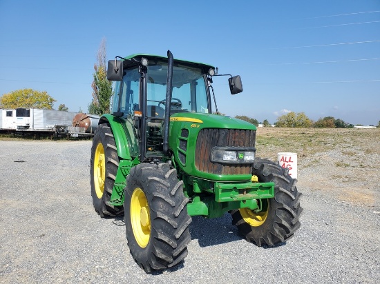 2012 John Deere 6115D Cab Tractor 'Runs & Operates'