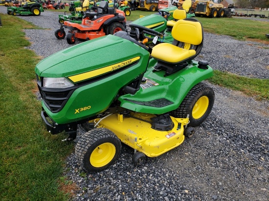 2016 John Deere X380 Riding Tractor