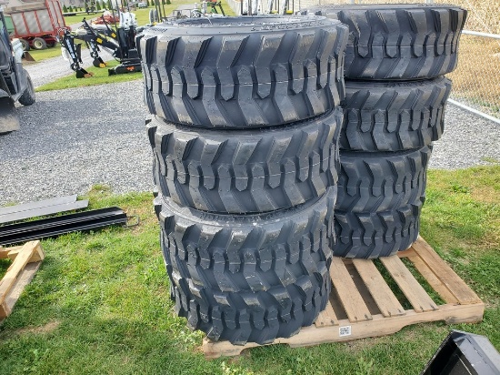 Forerunner SKS1 Skid Steer Tires 'Set of 4 - New'