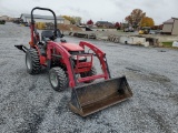 Mahindra Max26XL Compact Tractor Loader Backhoe