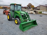 2018 John Deere 3039R Cab Compact Loader Tractor