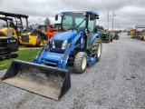 2016 New Holland Boomer 54D Cab Compact Loader Tractor