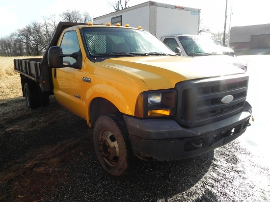 2006 Ford F350 Flatbed Truck 'Title in the Office'