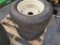 Tires On Wheels   'Pair of 2'