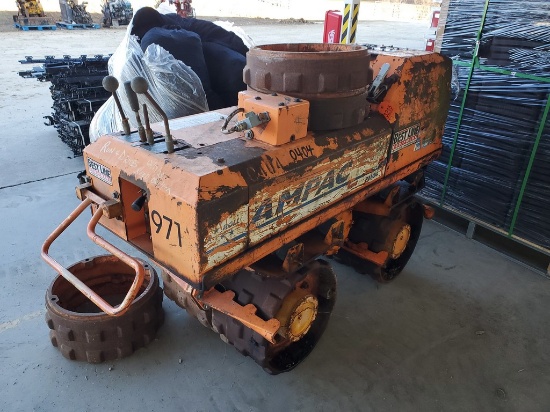 Ampac P33/24 Trench Roller 'Runs & Operates'