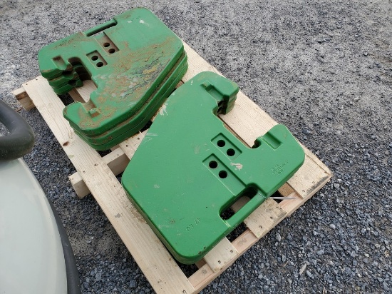 John Deere  Suitcase Weights
