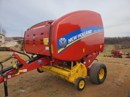 2019 New Holland 450 Round Baler 'Monitor in the Office'