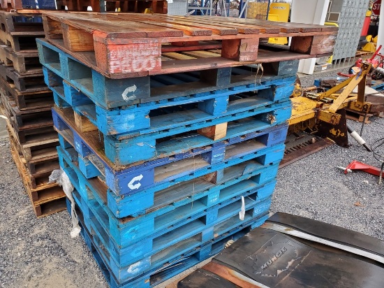 Stack Of Wooden Skids