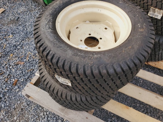 Tires On Wheels   'Pair of 2'