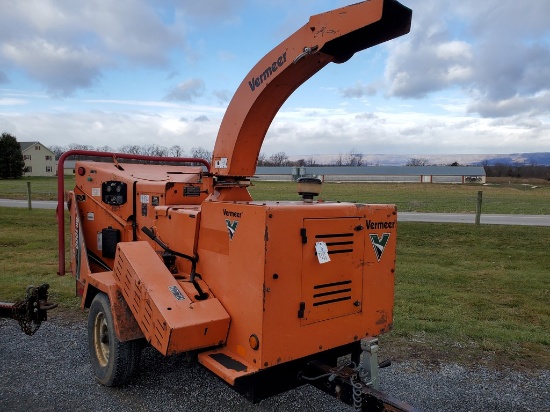 2012 Vermeer BC1000XL Chipper 'No Title, Runs & Operates'