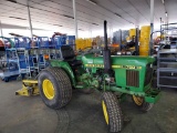 John Deere 750 Compact Tractor 'Runs & Operates'